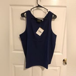 Bob Mackie Wearable Art Woman’s Sleeveless Top Size XL NWT